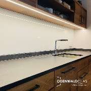 ODENWALDGLAS - Küchenrückwand weiß