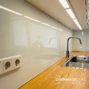 ODENWALDGLAS - Küchenrückwand weiß