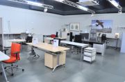 Ansicht 01 der 300 qm großen Büromöbel-Ausstellung von office-4-sale am Standort Rhein-Main bei Frankfurt