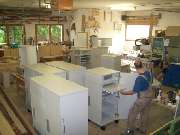 olaf stühm manufaktur Tischlerei - Die Vormontage erfolgt im Montagebereich in einer unserer Werkhallen