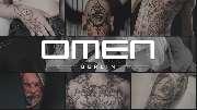 OMEN Tattoo - Berlin Friedrichshain - Tattoo-Collage mit Kunstwerken aus dem OMEN Lab Friedrichshain - Abstract, Blackwork, Realismus & Engraving.
