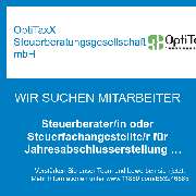 OptiTaxX Steuerberatungsgesellschaft mbH - Steuerberater/in oder Steuerfachangestellte/r für Jahresabschlusserstellung (m/w/d)