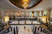 Orangerie - Sterne Restaurant Orangerie: luxuriöse Einrichtung und gemütliches Ambiente