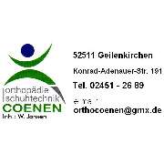 Orthopädie Coenen Inh. Wilhelm Jansen - LOGO