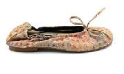 Oselot Kinderschuhe GbR - Clic! Ballerina mit Regenbogenpunkten_Oselot Kidnerschuhe GbR
