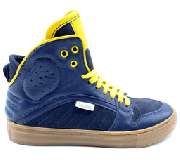 Oselot Kinderschuhe GbR - Cole Bounce Restore Sneaker dunkelblau-gelb_Oselot Kidnerschuhe GbR
