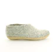 Oselot Kinderschuhe GbR - glerups Hausschuh hellgrau_Oselot Kidnerschuhe GbR