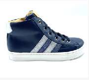 Oselot Kinderschuhe GbR - JFF Stiefelchen navy Glitzerstreifen_Oselot Kidnerschuhe GbR