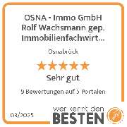 OSNA - Immo GmbH Rolf Wachsmann gep. Immobilienfachwirt IHK - werkenntdenBESTEN.de Qualitätssiegel
