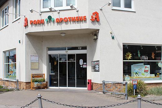 Park-Apotheke - Aussenansicht der Park-Apotheke