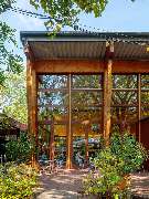 Parkcafé Berlin - Unseres Hauptgebäude, Der Gastraum und unser Biergarten.