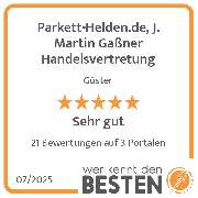 Parkett-Helden.de, J. Martin Gaßner Handelsvertretung - werkenntdenBESTEN.de Qualitätssiegel