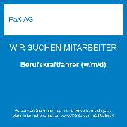 PaX AG - Berufskraftfahrer (w/m/d)