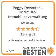 Peggy Deventer – IMMODEV Immobilienverwaltung - werkenntdenBESTEN.de Qualitätssiegel