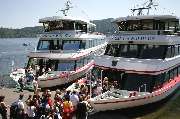 Personenschiffahrt Edersee GmbH & Co. Betriebs KG - Hauptanlegegestelle Waldeck-Strandbad Stern von Waldeck Edersee Star