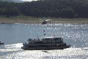 Personenschiffahrt Edersee GmbH & Co. Betriebs KG - Polizei Hubschrauber Übung