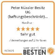 Peter Nüssler Besitz UG (haftungsbeschränkt) & Co. KG - werkenntdenBESTEN.de Qualitätssiegel