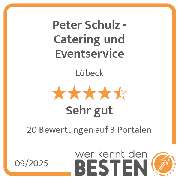 Peter Schulz - Catering und Eventservice - werkenntdenBESTEN.de Qualitätssiegel