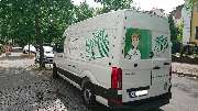 Peter Stock Malermeister GmbH & Co. KG - Transporter von Malermeister Stock, mit denen die Malergesellen in ganz Berlin unterwegs sind.