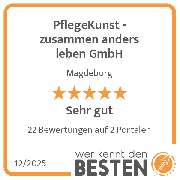 PflegeKunst - zusammen anders leben GmbH - werkenntdenBESTEN.de Qualitätssiegel