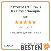 PHYSIOMAN - Praxis für Physiotherapie - werkenntdenBESTEN.de Qualitätssiegel