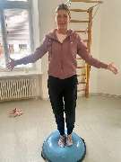 Physiotherapie an der Nikolaikirche | Rostock | Physiotherapeuten Inke Briese & Katrin Engel & Team - Physiotherapie an der Nikolaikirche | Inke Briese auf BUSO Therapieball 