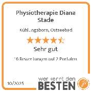 Physiotherapie Diana Stade - werkenntdenBESTEN.de Qualitätssiegel