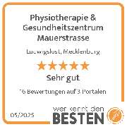 Physiotherapie & Gesundheitszentrum Mauerstrasse - werkenntdenBESTEN.de Qualitätssiegel