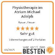 Physiotherapie im Atrium Michael Adolph - werkenntdenBESTEN.de Qualitätssiegel
