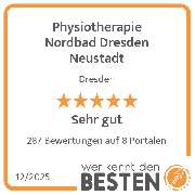 Physiotherapie Nordbad Dresden Neustadt - werkenntdenBESTEN.de Qualitätssiegel