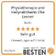 Physiotherapie und Heilpraktikerin Elke Lesner - werkenntdenBESTEN.de Qualitätssiegel