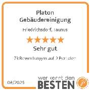 Platon Gebäudereinigung - werkenntdenBESTEN.de Qualitätssiegel