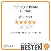 Podologie Beate Hutter - werkenntdenBESTEN.de Qualitätssiegel