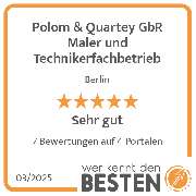 Polom & Quartey GbR Maler und Technikerfachbetrieb - werkenntdenBESTEN.de Qualitätssiegel