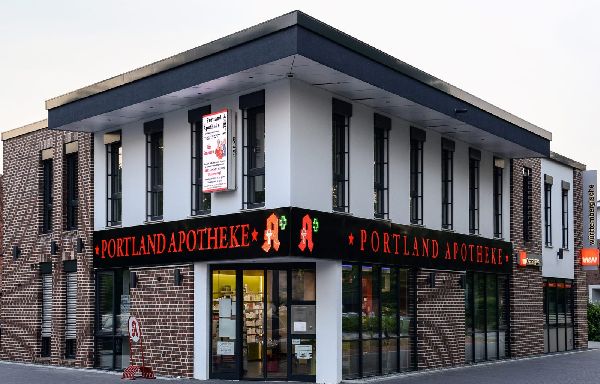 Portland Apotheke - Aussenansicht der Portland Apo …