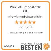 Powilat Brennstoffe e.K. - werkenntdenBESTEN.de Qualitätssiegel
