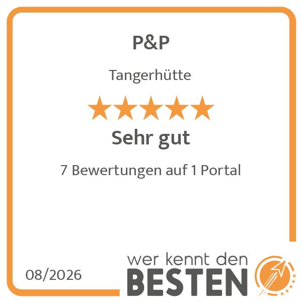 P&P - werkenntdenBESTEN.de Qualitätssiegel