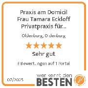 Praxis am Domicil Frau Tamara Eckloff Privatpraxis für Physiotherapie - werkenntdenBESTEN.de Qualitätssiegel