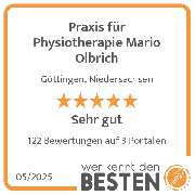 Praxis für Physiotherapie Mario Olbrich - werkenntdenBESTEN.de Qualitätssiegel