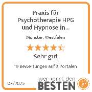 Praxis für Psychotherapie HPG und Hypnose in Münster - Jacqueline Weber - werkenntdenBESTEN.de Qualitätssiegel