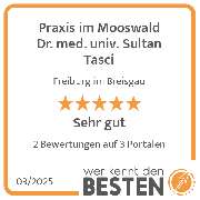 Praxis im Mooswald Dr. med. univ. Sultan Tasci - werkenntdenBESTEN.de Qualitätssiegel