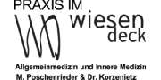 Praxis im Wiesendeck Allgemeinmedizin und Innere Medizin M. Poschenrieder, Dr. G. Korzenietz, E.M. Zitzmann - LOGO