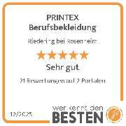 PRINTEX Berufsbekleidung - werkenntdenBESTEN.de Qualitätssiegel