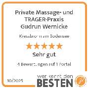 Private Massage- und TRAGER-Praxis Gudrun Wernicke - werkenntdenBESTEN.de Qualitätssiegel
