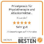 Privatpraxis für Physiotherapie und Atlaskorrektur Johnny Krähahn - werkenntdenBESTEN.de Qualitätssiegel