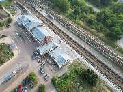 PRO DACH 23 Inh. Stefan Schmidt - Drohnenaufnahme- während der laufenden Arbeit