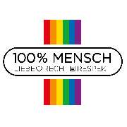 Projekt 100% MENSCH gUG - LOGO