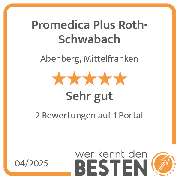 Promedica Plus Roth-Schwabach - werkenntdenBESTEN.de Qualitätssiegel