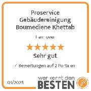 Proservice Gebäudereinigung    Boumediene Khettab - werkenntdenBESTEN.de Qualitätssiegel