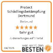 Protect Schädlingsbekämpfung Dortmund - werkenntdenBESTEN.de Qualitätssiegel